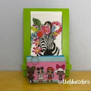 NEW! L.O.L. Suprise! Dolls Coin Purse With Keyring Zip Pull